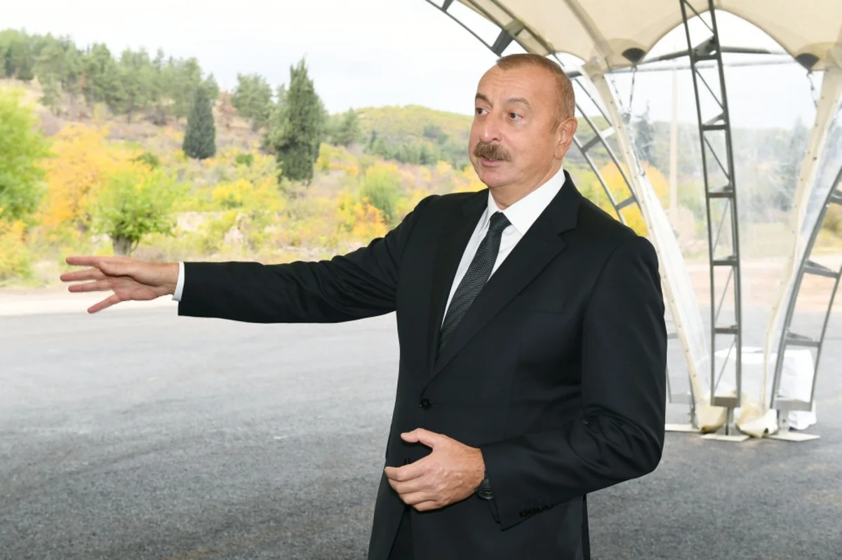 Azerbaijani president sets timeline for relocating residents to Zangilan
