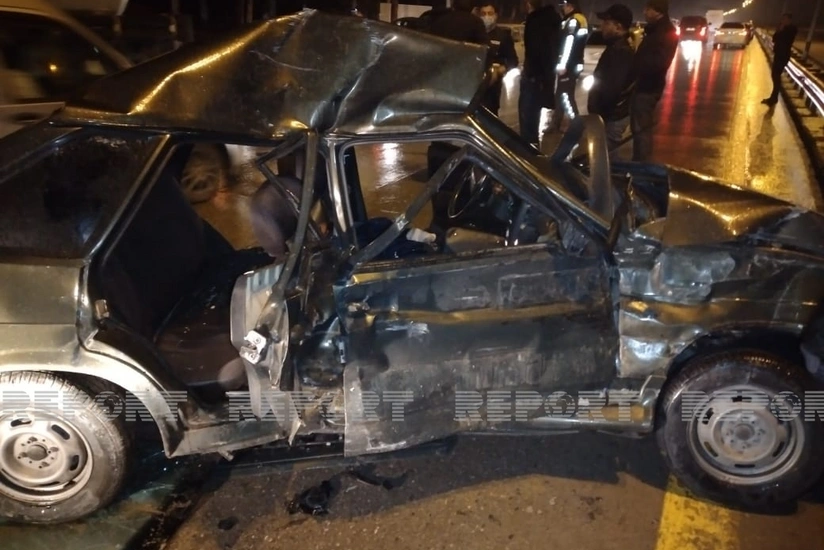 Bakı-Quba yolunda ağır yol qəzası baş verib, ölən və yaralı var