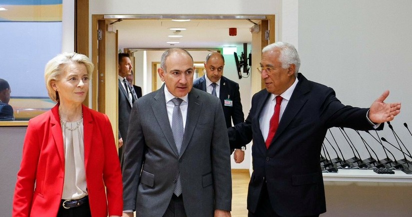 Aİ və Ermənistan Rusiyanın sanksiyalardan yan keçməsinin qarşısını almaq üçün səyləri davam etdirməyə razılaşıblar