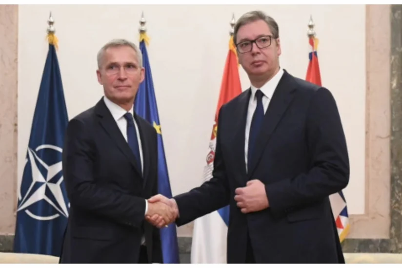 Столтенберг и Вучич обсудили возможное возобновление военных учений НАТО и Сербии