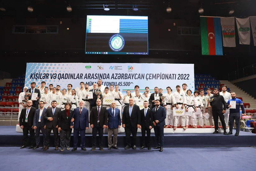 Определился победитель смешанных командных соревнований чемпионата Азербайджана по дзюдо