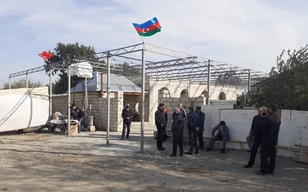 В Горанбое простились с шехидом Отечественной войны