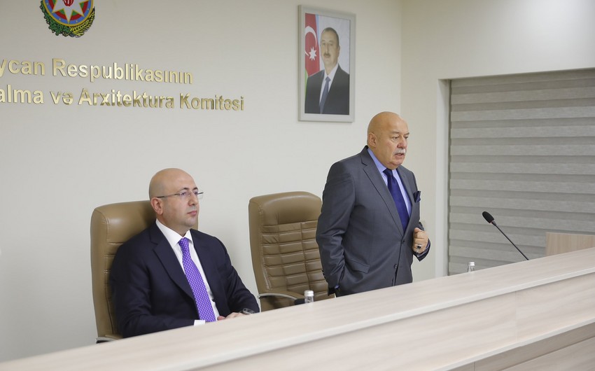 Dövlət Komitəsi Azərbaycan Memarlar İttifaqının Qış Plenumuna ev sahibliyi edib