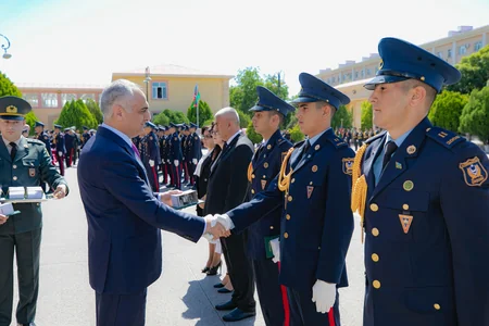 Heydər Əliyev adına Hərbi Lisey kursantlarının buraxılış mərasimi keçirilib
