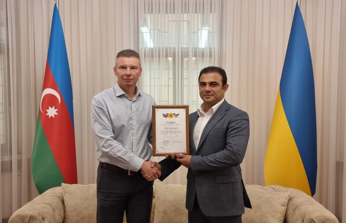 Envoy: Attracting Azerbaijani businessmen’s investments to Ukraine’s restoration commendable
