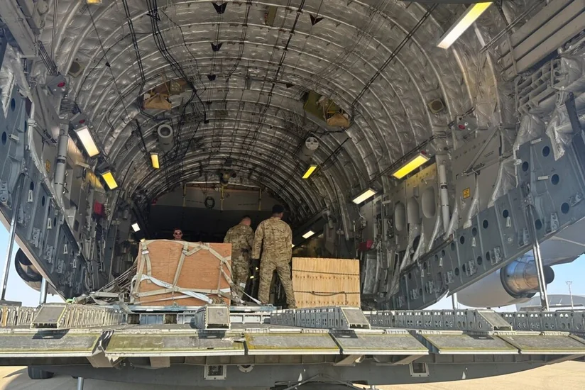 ABŞ Qəzzaya hərbi təyyarələrlə ilk yardımı çatdırıb