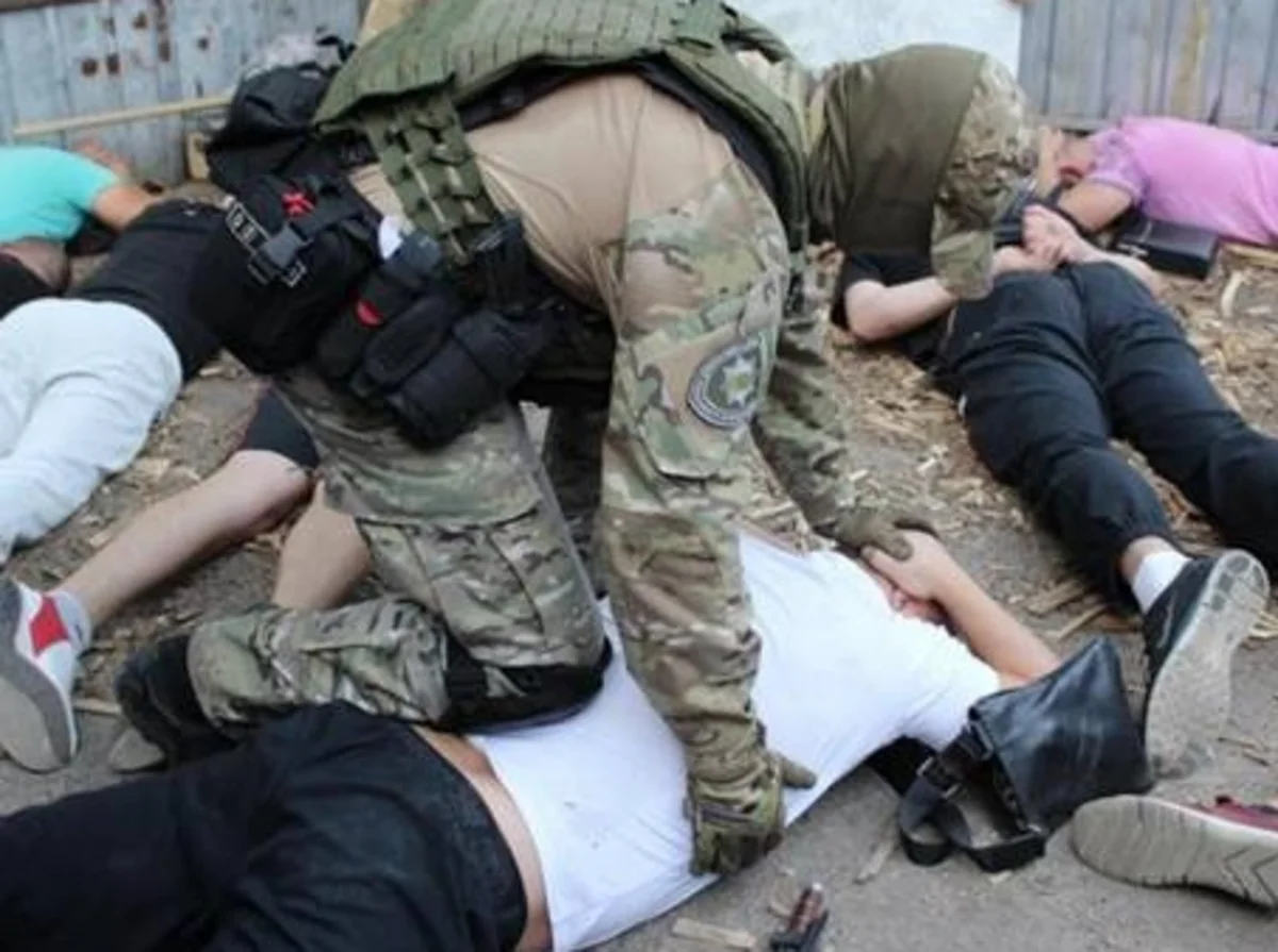 Ukraynada Azərbaycan əsilli kriminal avtoritetlər saxlanılıb - FOTO