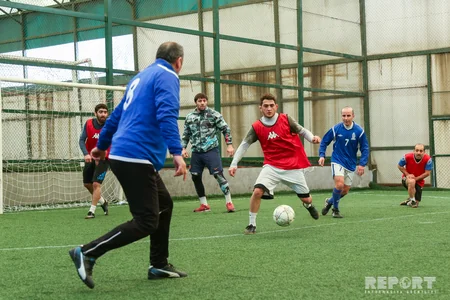 Futbol veteranları və tanınmış idmançılar arasında yoldaşlıq görüşü keçirilib - FOTO