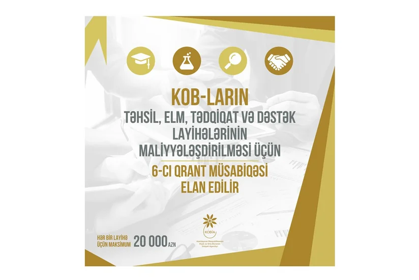 Azərbaycanda KOB-ların layihələrinin maliyyələşdirilməsi üçün müsabiqə elan edilib