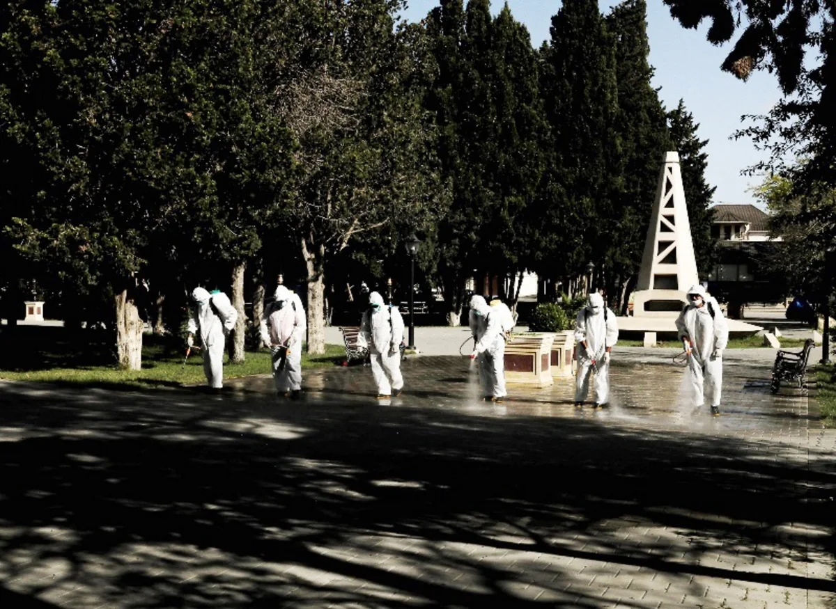 Bakıda 552 küçə dezinfeksiya edilib