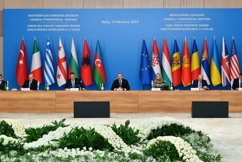 9th SGC Advisory Council Ministerial Meeting and 1st Green Energy Advisory Council Ministerial Meeting underway in Baku