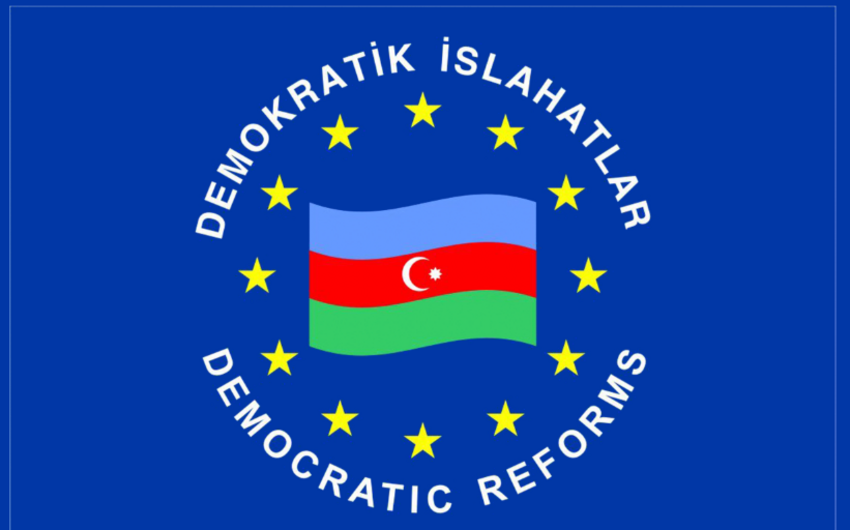 Demokratik İslahatlar Partiyası seçkilərdə qələbə münasibətilə İlham Əliyevi təbrik edib
