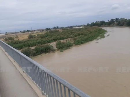 Kürdə suyun səviyyəsi sürətlə artır