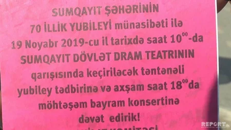 Sumqayıt səmasında uçan helikopterlərdən sakinlər üçün dəvətnamə atılıb - FOTO - VİDEO - YENİLƏNİB