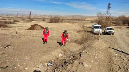 Qaradağda mina hadisəsi baş verib, 1 nəfər xəsarət alıb