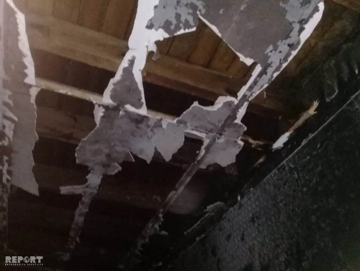 В двухэтажном доме в Губе произошел пожар - ВИДЕО - ОБНОВЛЕНО