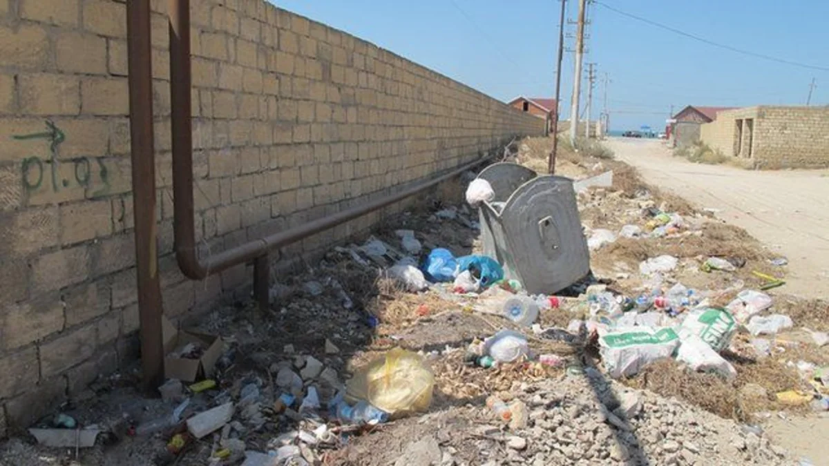 Zaqatalada məişət tullantılarını urnalardan kənara atanlar cərimələnib