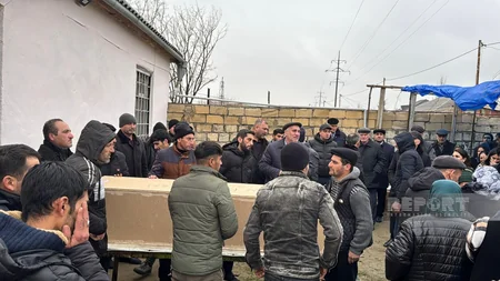 В Сумгайыте похоронен погибший в авиакатастрофе Рамин Агаев