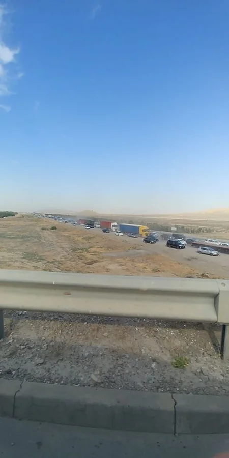 Həftəsonu rayona üz tutanlar Bakıya qayıdanda tıxac yaratdı