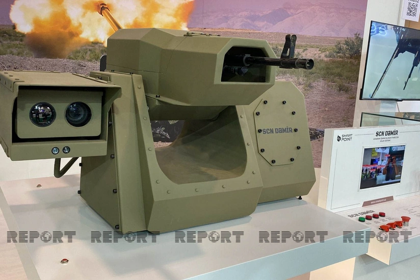 Впервые продемонстрирована система дистанционной стабилизации оружия производства Азербайджана