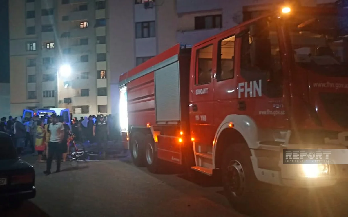 Sumqayıt Tibb Mərkəzi: Yanğında xəsarət alanlardan 3-ü evə buraxılıb, digərlərinin müalicəsi davam edir - YENİLƏNİB-4