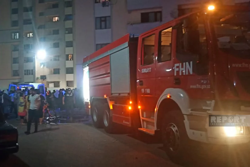 Сумгайытский медцентр: Трое отравившихся при пожаре выписаны домой