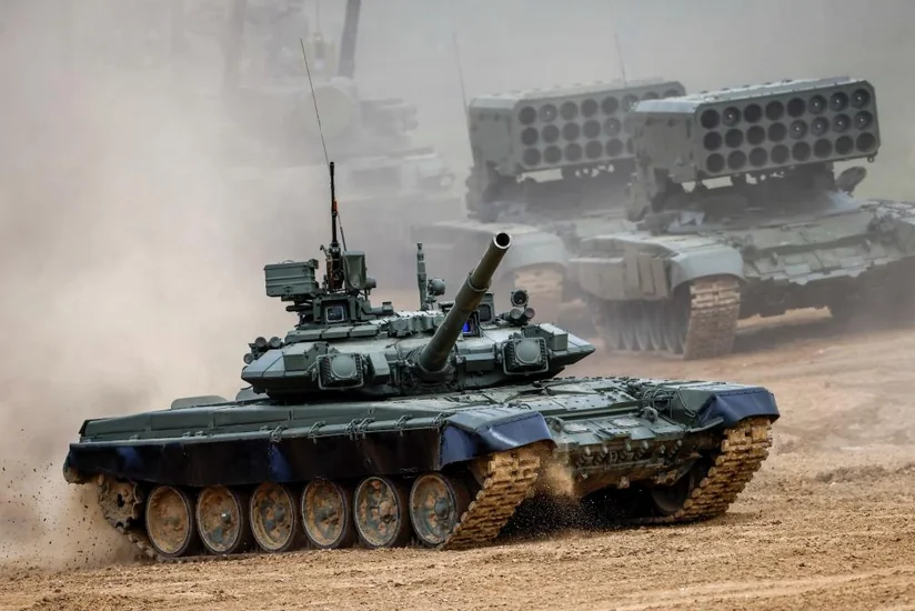 Rusiya qoşunlarının böyük karvanı Kiyev yaxınlığında dayanıb