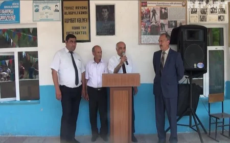 Tovuzun cəbhəyanı kəndlərində Son zəng çalınıb - FOTOREPORTAJ