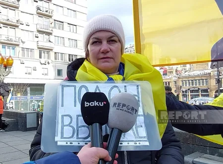 Protest rally in Kyiv - Russia is demanded to release Azovstal prisoners - PHOTOS