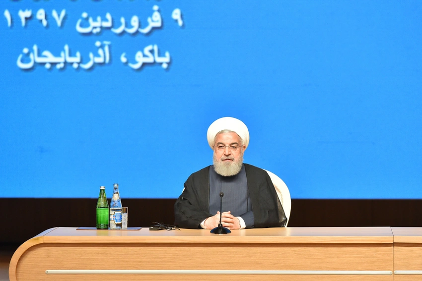 Həsən Ruhani: “Azərbaycanın inkişafı bizim inkişafımızdır”