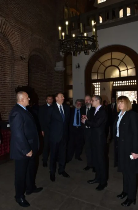 President Ilham Aliyev visited The Saint Sofia Church