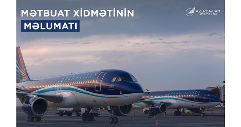 AZAL Hindistana reysini təxirə salıb, aviaşirkətin Rusiyaya reysi gecikir