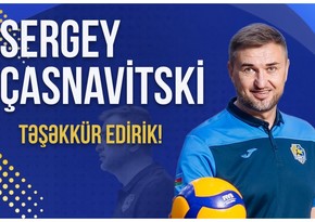 Azərbaycanın voleybol komandası baş məşqçisi ilə yollarını ayırıb