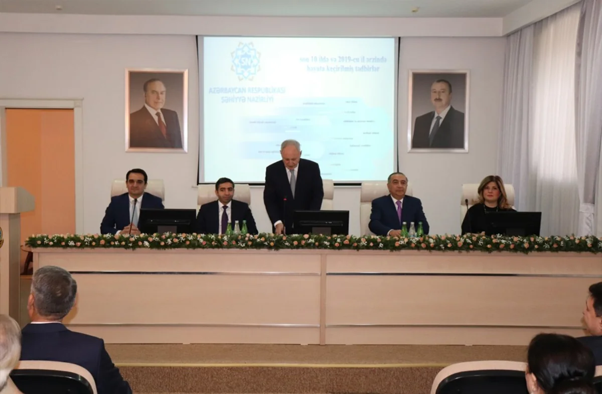 Səhiyyə Nazirliyində kollegiya iclası keçirilib
