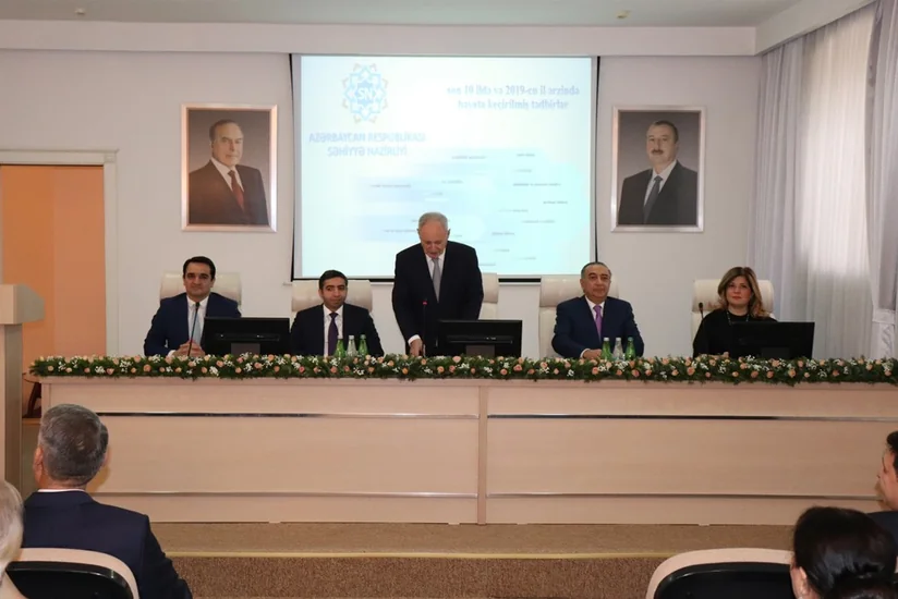 Səhiyyə Nazirliyində kollegiya iclası keçirilib