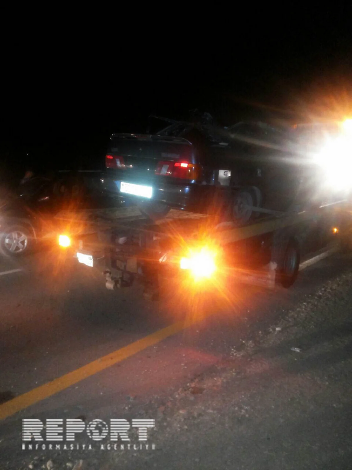 Yevlaxda ağır yol qəzası baş verib, ölənlər var- FOTO - YENİLƏNİB-2