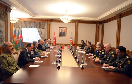 Turkish National Defense Minister arrives in Azerbaijan