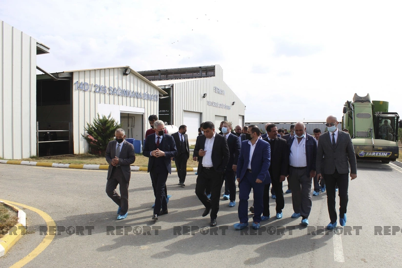 KOBİA 20 fermerin Kürdəmirdəki aqroparka infoturunu təşkil edib