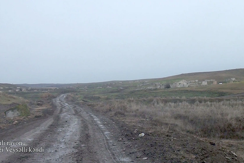 Минобороны представило кадры из села Ашагы Вейселли