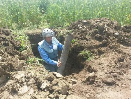 ANAMA: 1451 ədəd PHS, 11 piyada əleyhinə mina, 6 tank əleyhinə mina zərərsizləşdirilib - FOTO