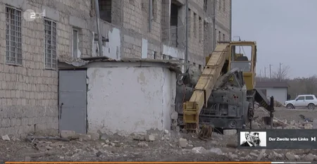 ZDF kanalında işğaldan azad olunmuş Ağdam və Füzuli rayonlarından reportaj yayımlanıb