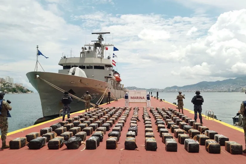 Mexico seizes 3.5 tons of cocaine in semisubmersible vessel