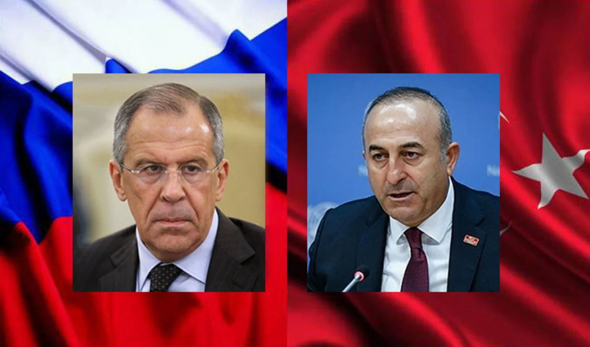 Главы МИД РФ и Турции обсудили по телефону результаты переговоров по Сирии