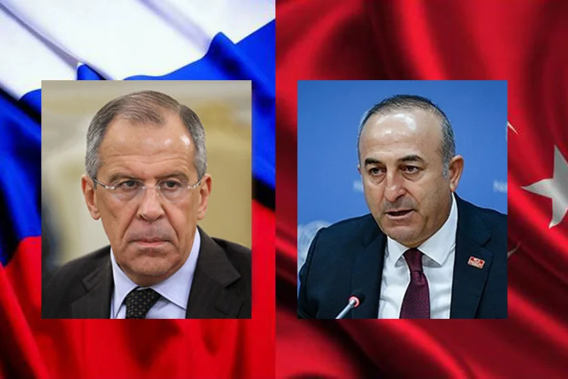 Главы МИД РФ и Турции обсудили по телефону результаты переговоров по Сирии