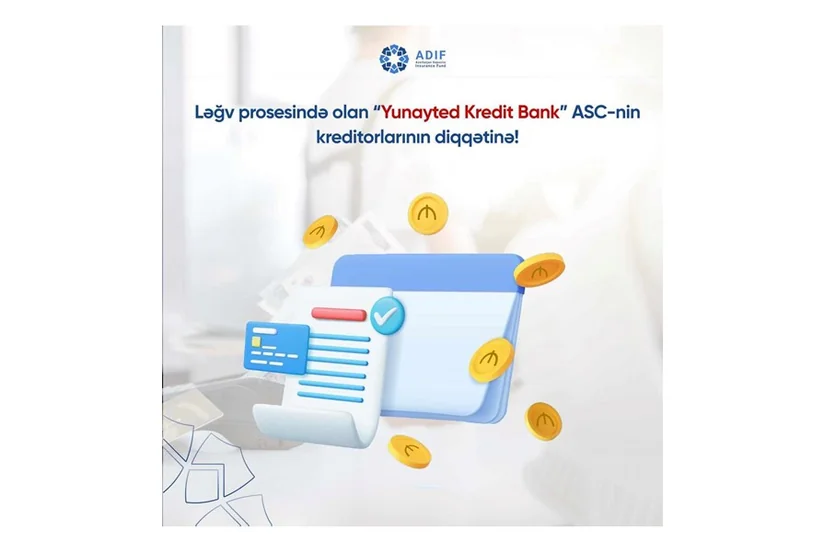 ƏSF “Yunayted Kredit Bank”ın kreditorlarına növbəti ödənişlərə başlayır