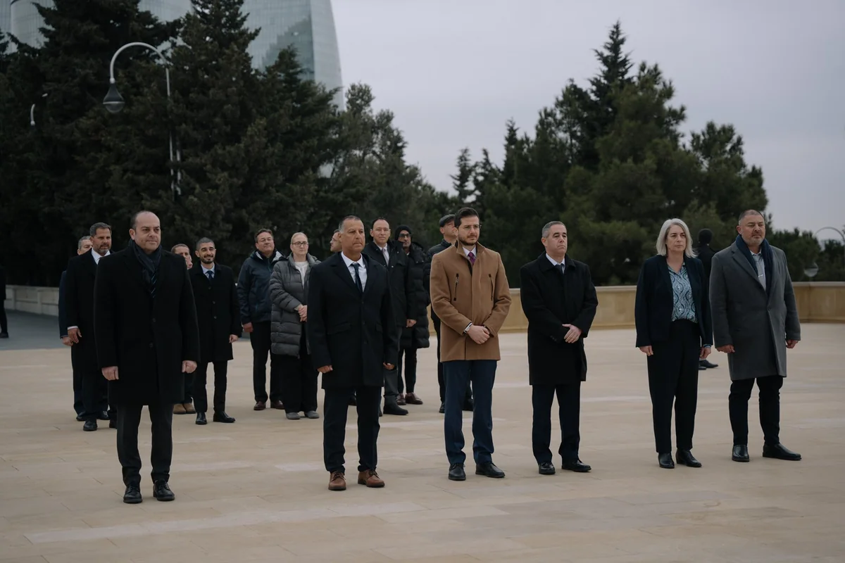İsrail Müdafiə Ordusunun Milli Təhlükəsizlik Kollecinin nümayəndələri Bakıda səfərdədir