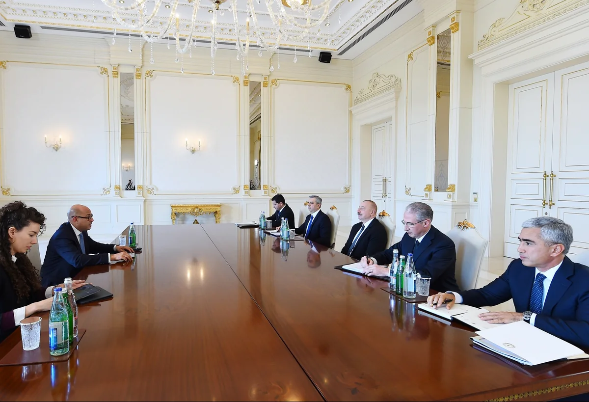 President Ilham Aliyev receives Executive Secretary of UN Framework Convention on Climate Change