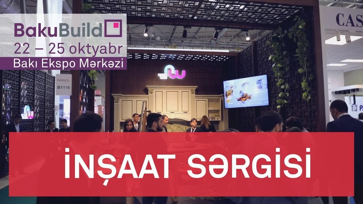 “BakuBuild 2019” sərgisi işə başlayıb