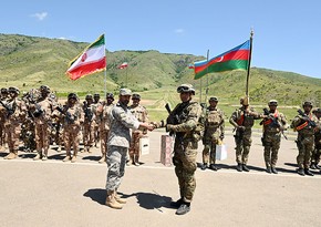 Azərbaycan və İran hərbçilərinin birgə təlimi başa çatıb