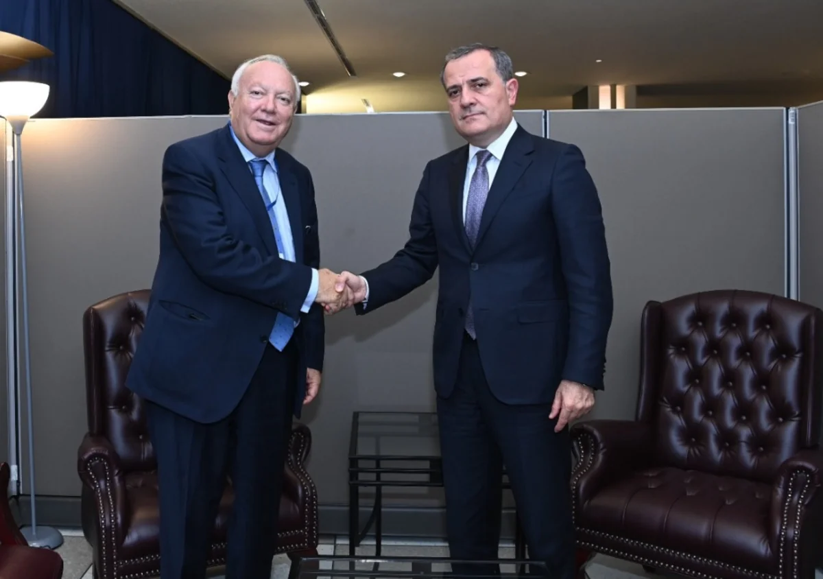 XİN başçısı BMT Sivilizasiyalar Alyansının ali nümayəndəsi ilə görüşüb
